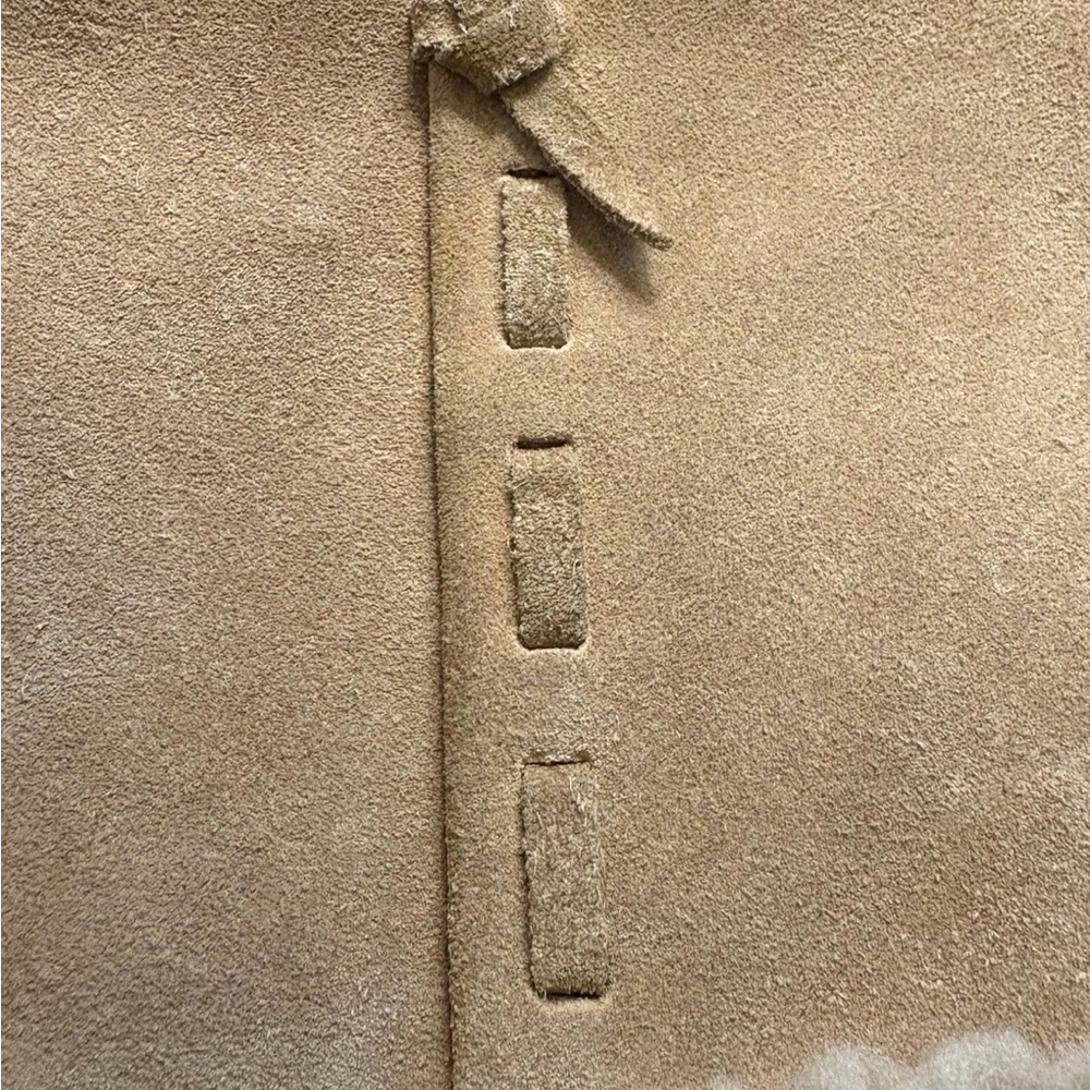 Coach Y2K Shearling Suede Wristlet - Picture 4 of 4